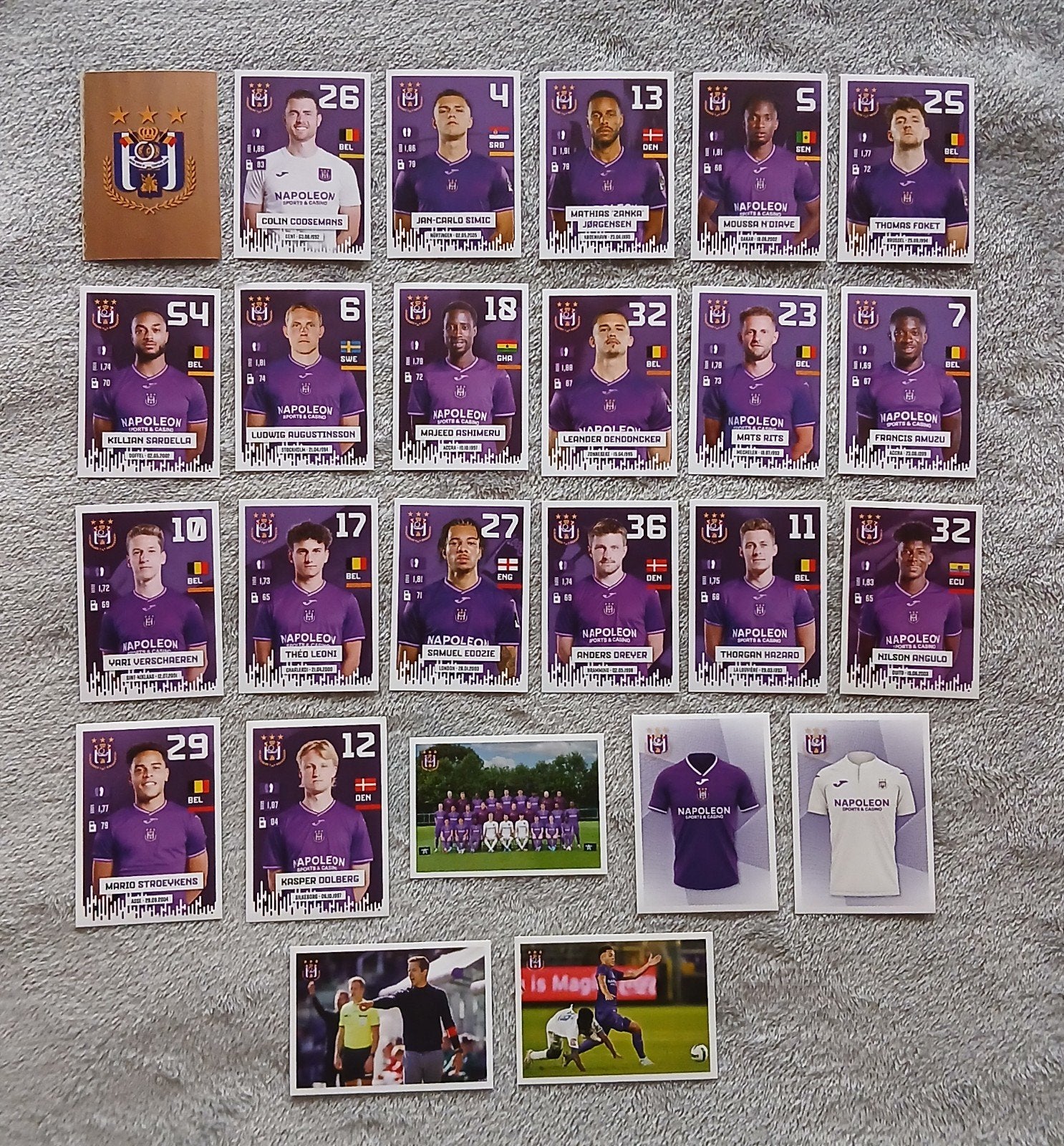 Panini Pro League 2024 - 2025 ( Anderlecht ), Envoi, Neuf
