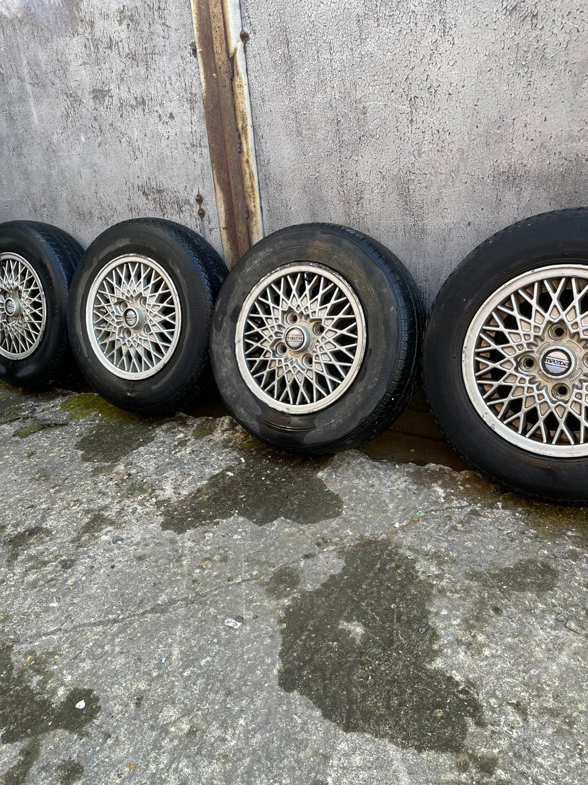Mazda vintage velgen, Autos : Pièces & Accessoires, Enlèvement, Jante(s)