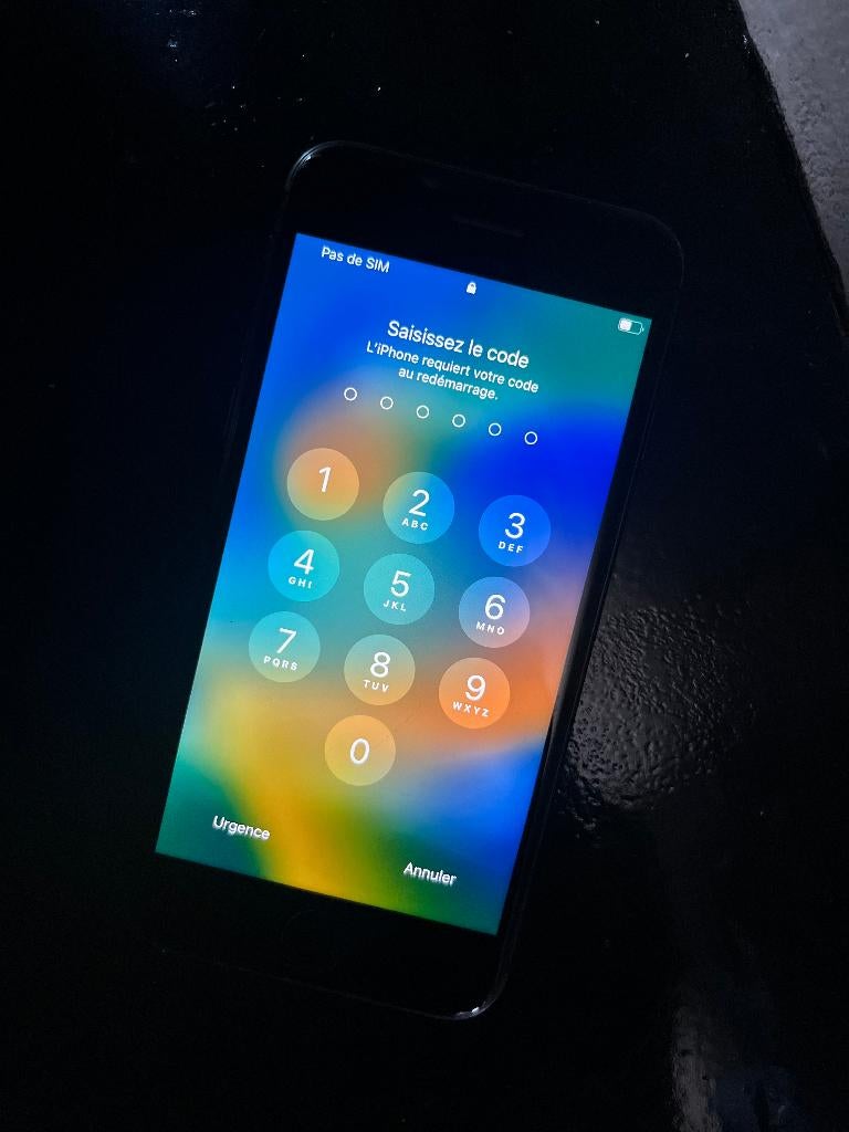 iPhone 8 noir – 64 Go – fonctionne, Télécoms, Utilisé, 64 GB, IPhone 8, Noir