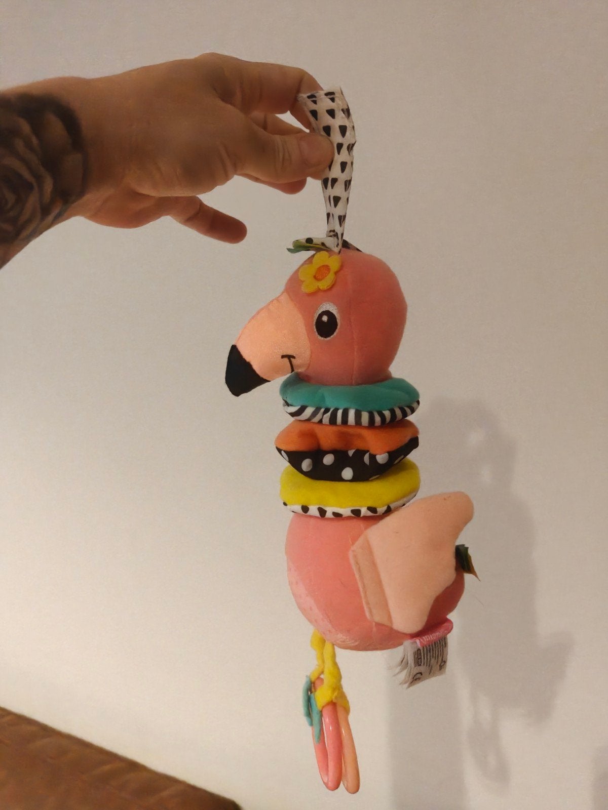 Maxi-Cosi flamingo- muzikaal trekspeeltje, Enfants & Bébés, Jouets | Peluches, Enlèvement