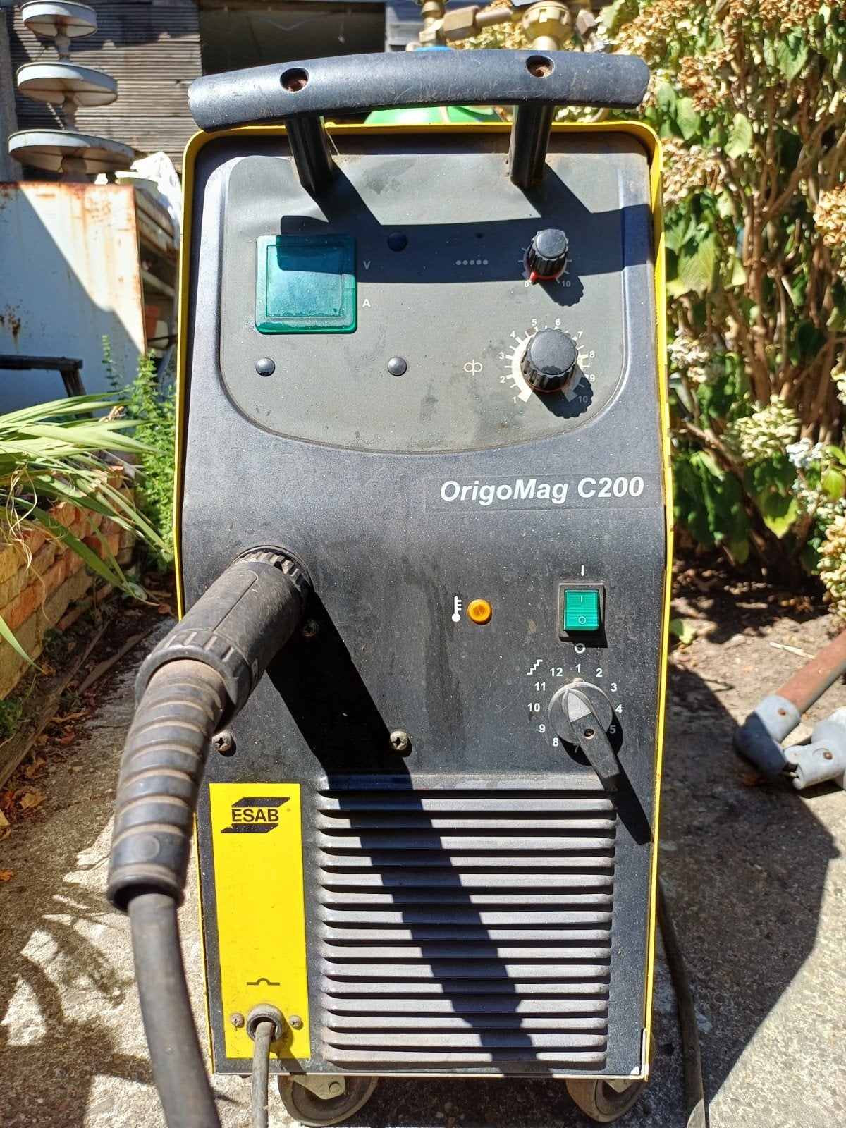 origomag c200 Esab halfautomaat, Doe-het-zelf en Bouw, Gereedschap | Lasapparaten, Ophalen, Gebruikt