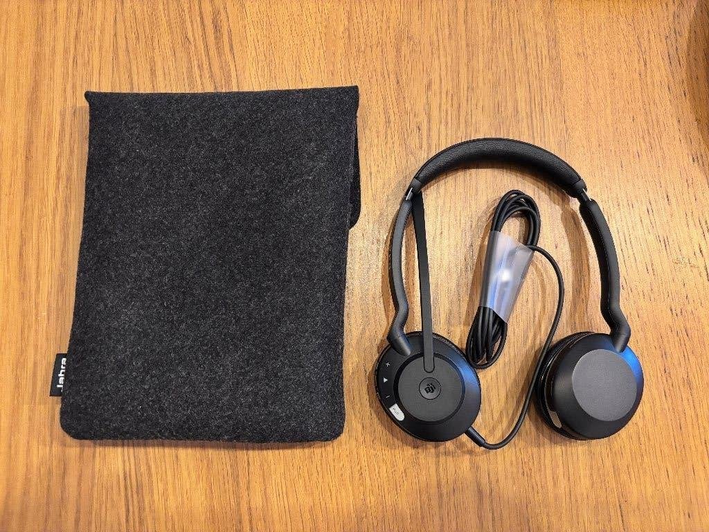 Jabra Evolve2 30 hoofdtelefoons met microfoon, USB-C, Audio, Tv en Foto, Hoofdtelefoons, Surround, Nieuw, Over oor (circumaural)