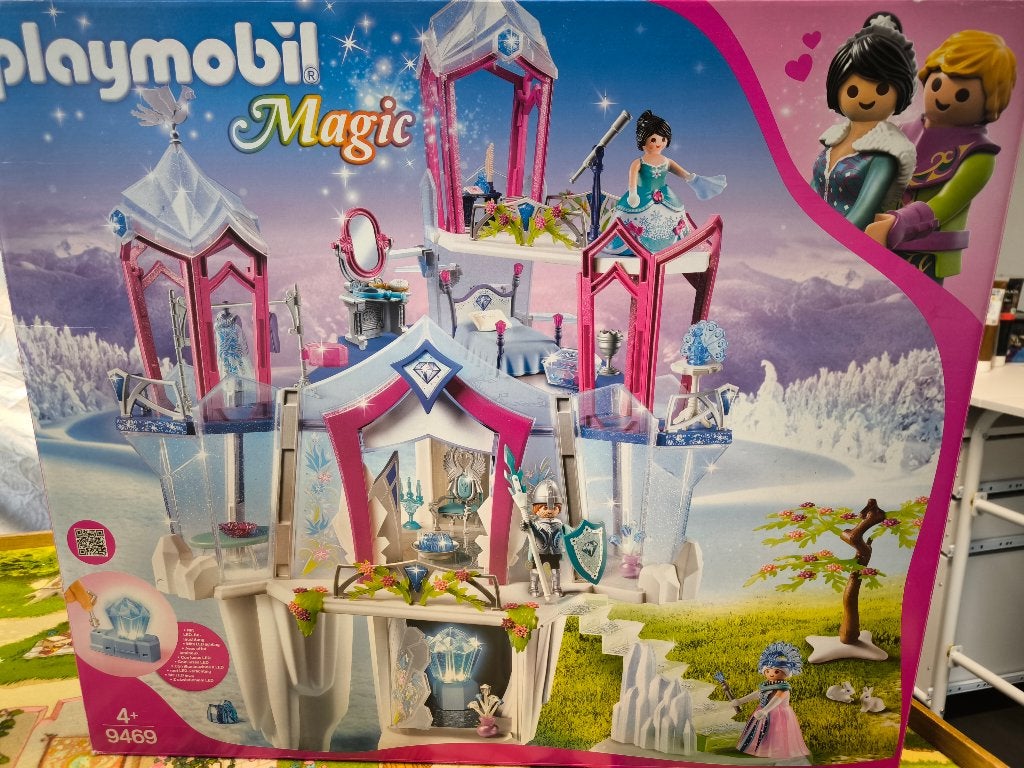Château de glace playmobil magic, Autres séries, Utilisé, Château/Fort, Kit complet