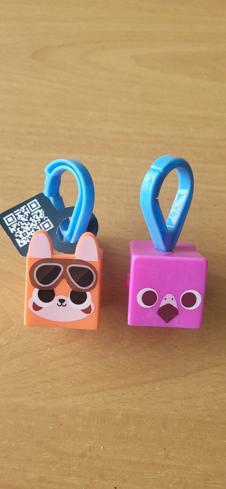 clip on sleutelhangers Mc Donalds Pet Simulator Roblox, 2024, Ophalen, Zo goed als nieuw, Knuffel of Figuurtje