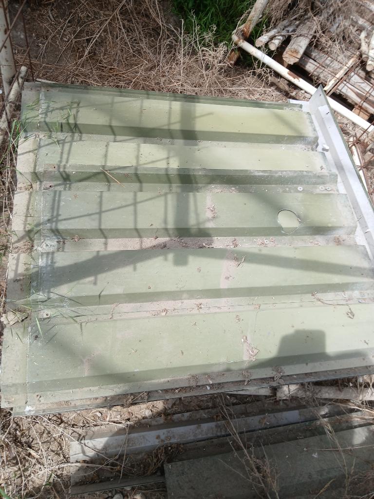Metalen platen, Doe-het-zelf en Bouw, Dakpannen en Dakbedekking, Overige kleuren, Zo goed als nieuw, 15 m² of meer, Metaal