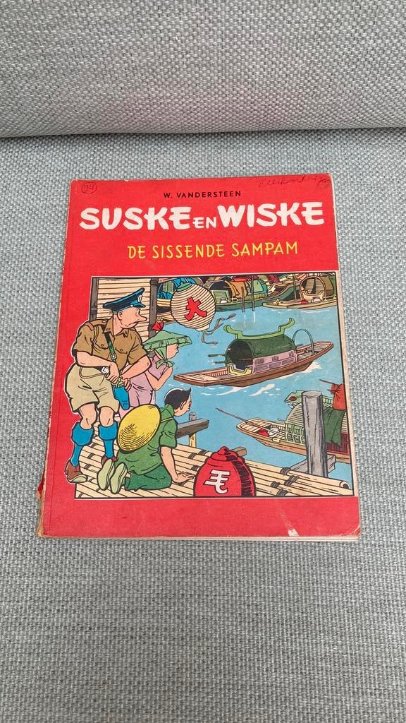 Suske en Wiske De sissende sampam, Eén stripboek, Ophalen, Gelezen