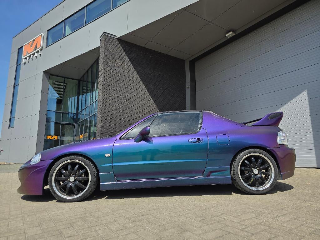 MOET WEG! Honda CRX Del Sol 93 -oldtimer-Veilside Bodykit, Cabriolet, Handgeschakeld, Particulier, 2 deurs