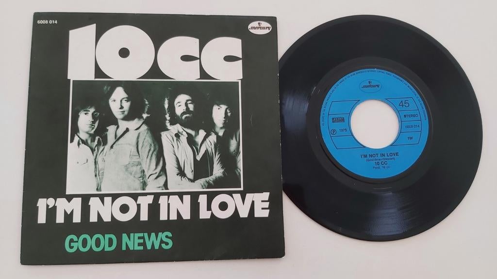 10cc - Ik ben niet verliefd, Cd's en Dvd's, 7 inch, Single, Ophalen of Verzenden, Zo goed als nieuw