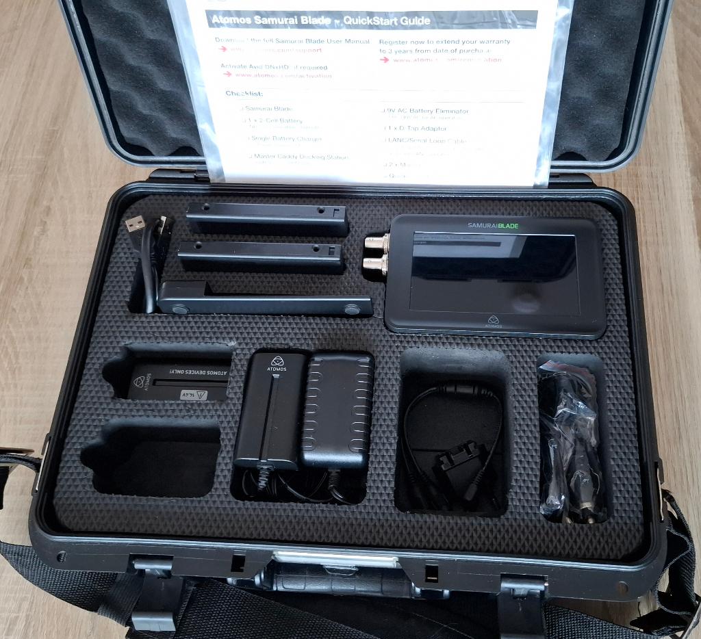 Enregistreur de terrain Atomos Samurai Blade HD-SDI, Enlèvement ou Envoi, Comme neuf