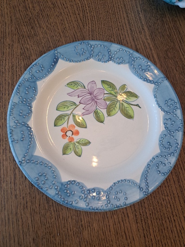 Keramiek bord Italië, Huis en Inrichting, Ophalen of Verzenden, Zo goed als nieuw, Keramiek