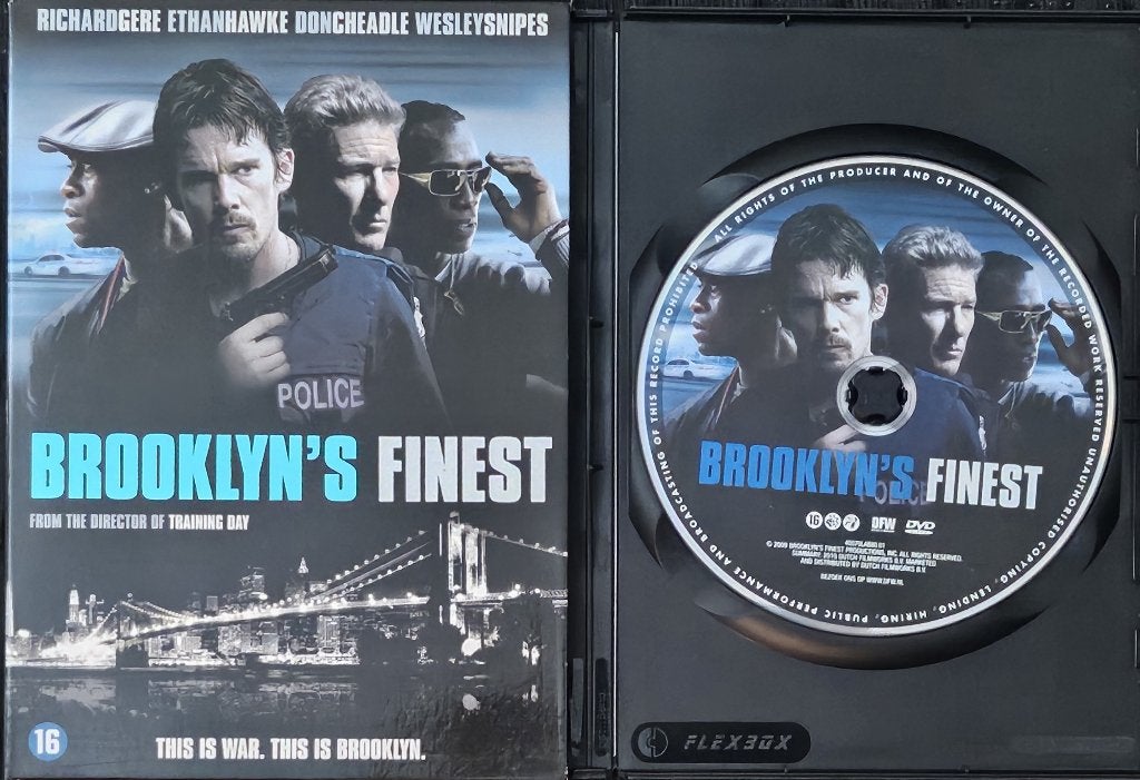 Brooklyn's Finest (2007) Slip Case, Cd's en Dvd's, Ophalen of Verzenden, Zo goed als nieuw, Engels, Nederlands