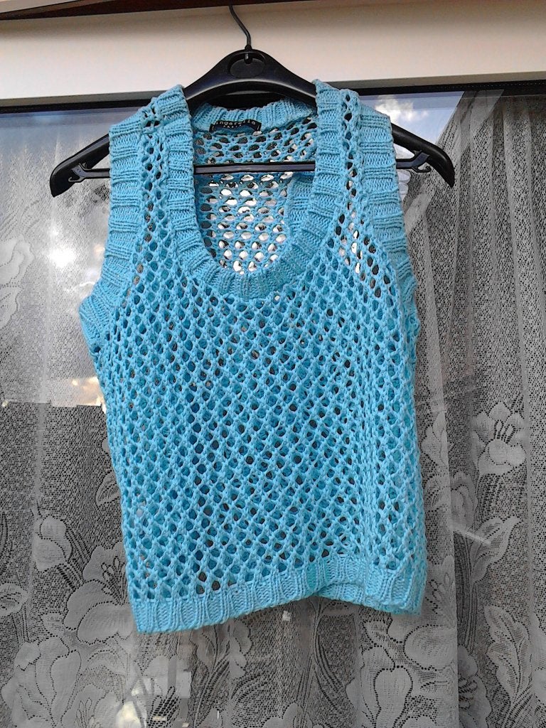 topje, Vêtements | Femmes, Taille 36 (S), Bleu, Envoi, Neuf