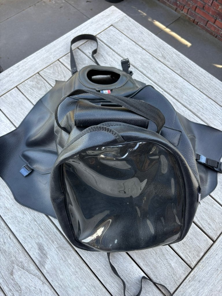 Tankzak bagster motor, Motoren, Ophalen, Zo goed als nieuw