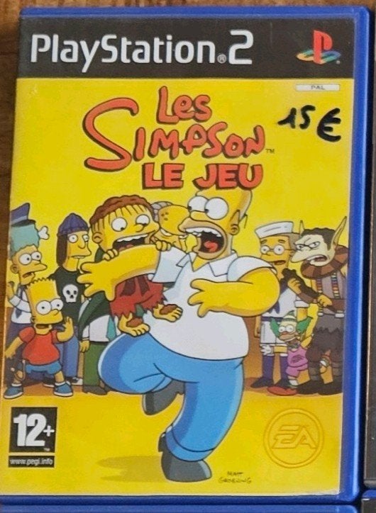Les Simpson ps2, Consoles de jeu & Jeux vidéo, Enlèvement ou Envoi, Utilisé