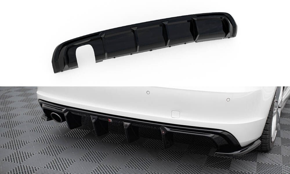 Central Rear Valance Geschikt Voor Audi A3 8V Sportback S Li, Envoi