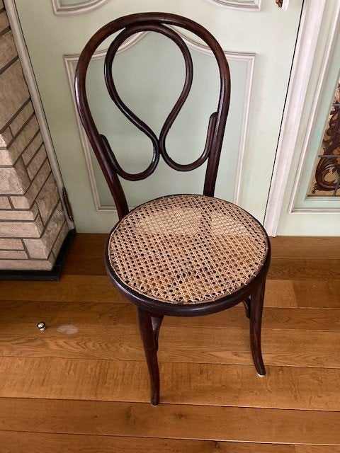 vintage thonet stijl stoel, Antiek en Kunst, Ophalen