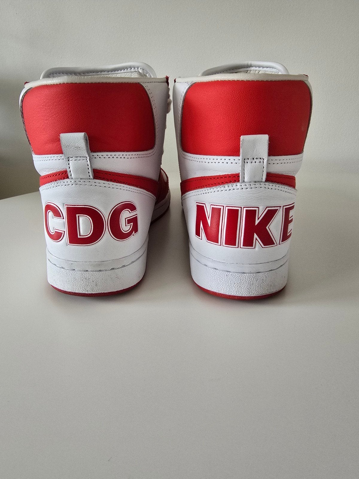 Nike x Comme des Garçons Terminator 44, Vêtements | Hommes, Chaussures, Porté, Baskets, Blanc, Envoi