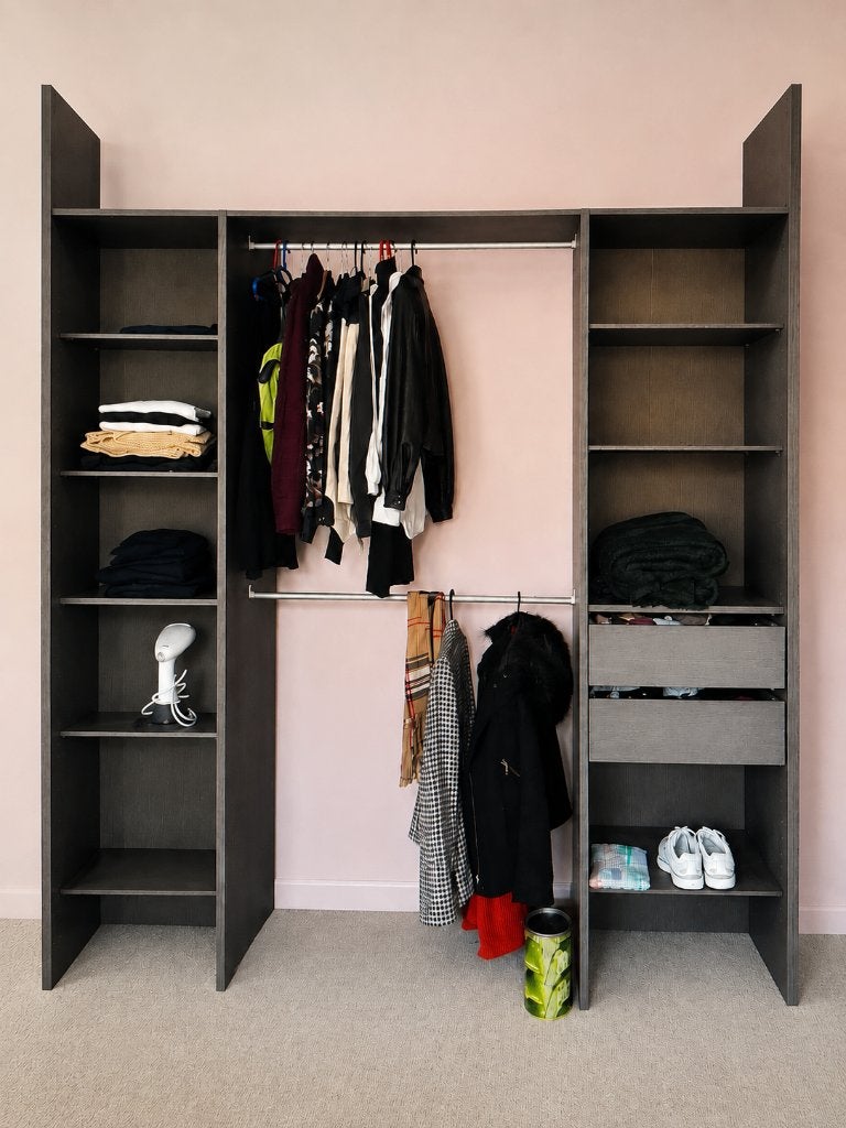 Grande penderie ouverte, Maison & Meubles, 25 à 50 cm, 200 cm ou plus, Enlèvement, Utilisé