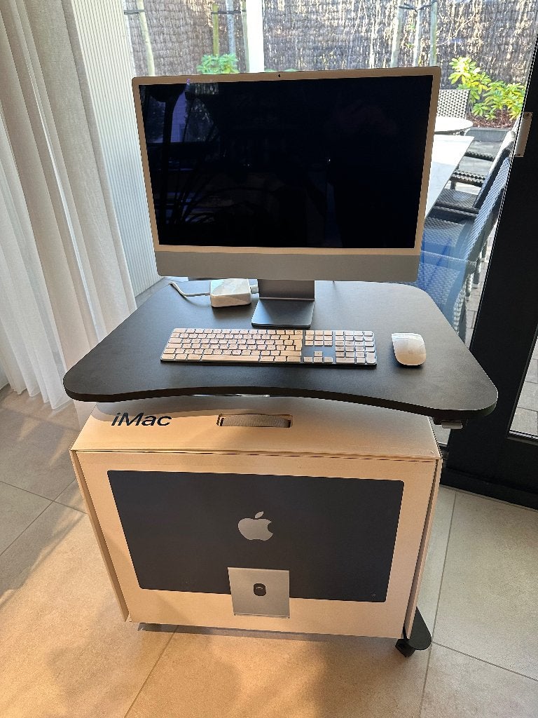 Apple iMac blue, Computers en Software, Apple Desktops, Zo goed als nieuw, iMac, 16 GB, Ophalen