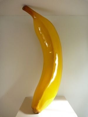 Banane 94 cm - banane publicitaire en polyester, Enlèvement, Neuf