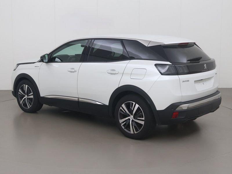 Peugeot 3008 PHEV 1.6 300 allure pack AT, Auto's, Automaat, Gebruikt, 4 cilinders, Wit