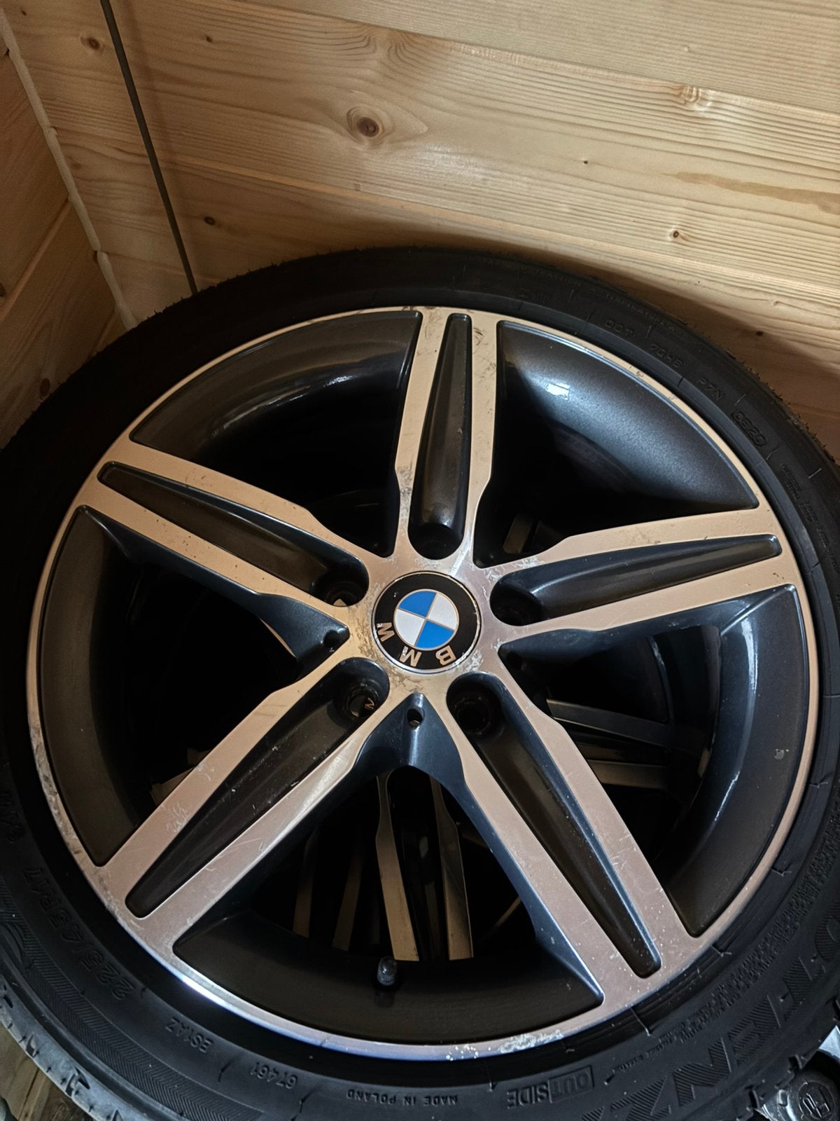 Originele BMW velgen met banden., Auto-onderdelen, Banden en Velgen, Ophalen, Band(en)