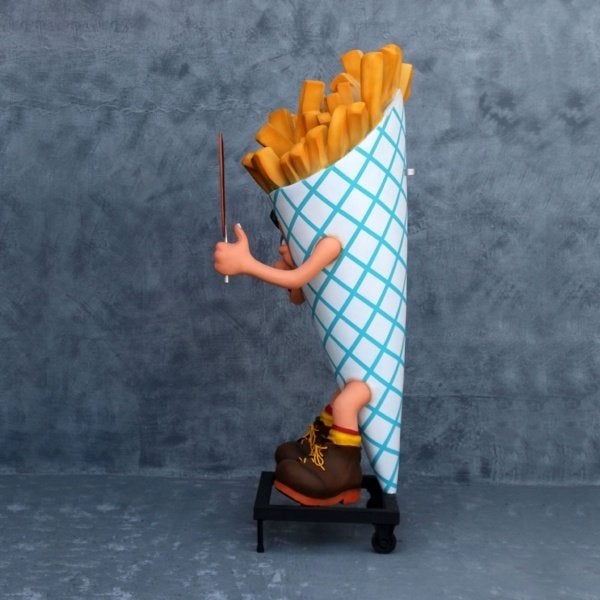 Patatzak verrijdbaar - 181 cm - frietzak, Ophalen, Nieuw