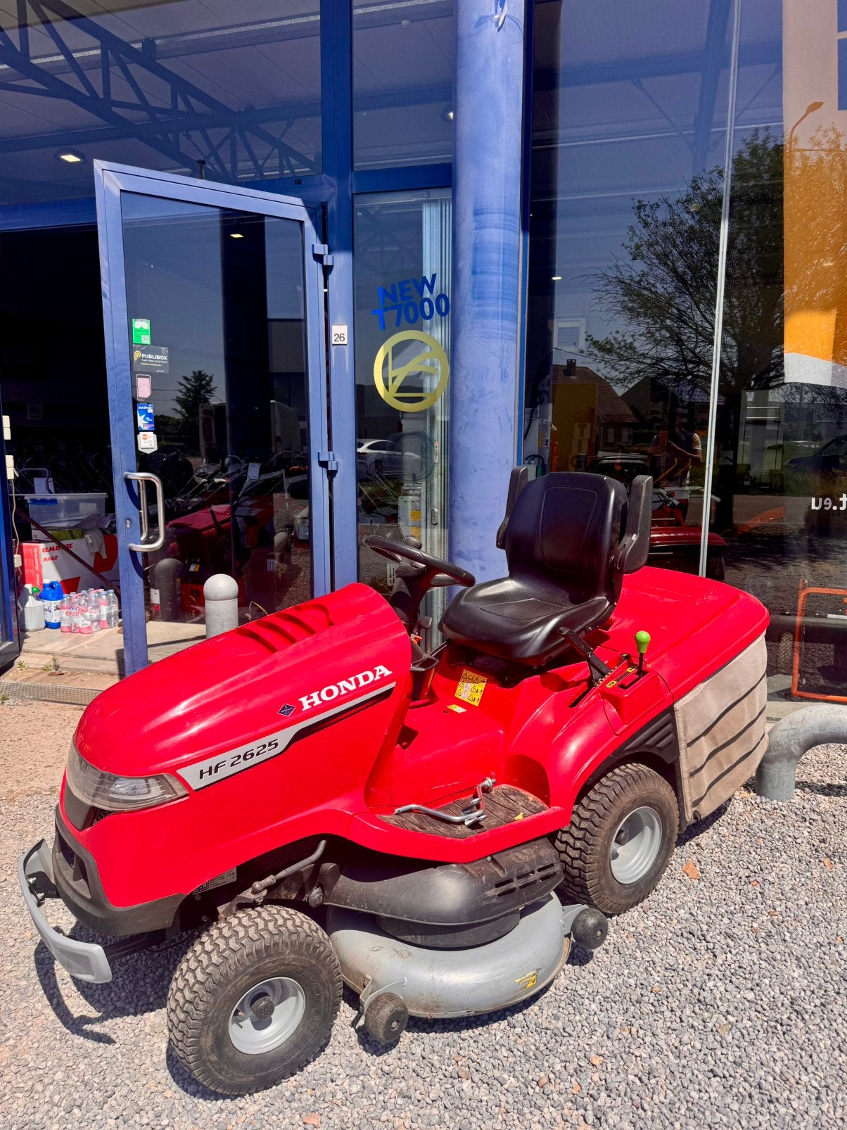 Honda zitmaaier incl 1j garantie, Tuin en Terras, Ophalen of Verzenden, Zo goed als nieuw, Opvangzak, 120 cm of meer