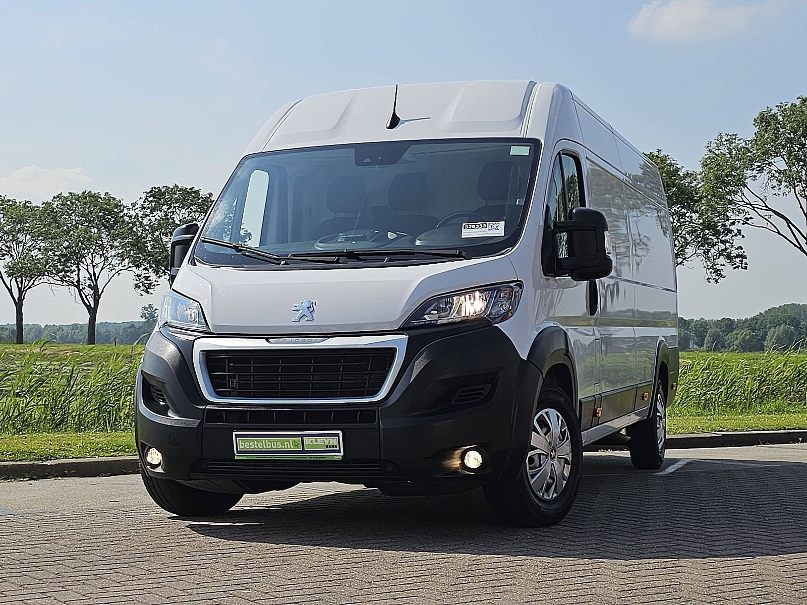 Peugeot Boxer 435 2.2 BlueHDi 165 L4H2 Zwaar Premium VF3YDCP, Voorwielaandrijving, Gebruikt, Wit, Bedrijf