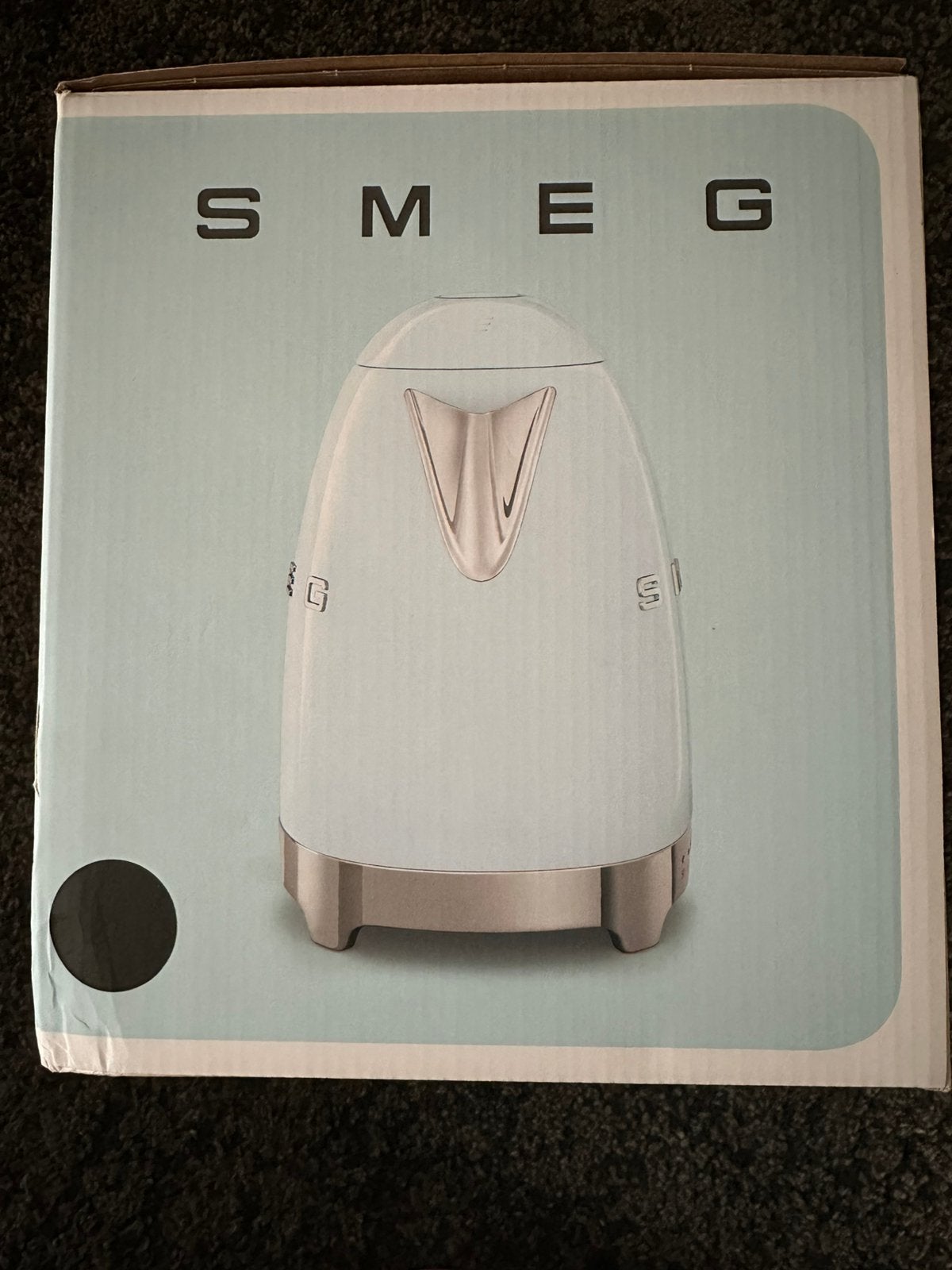 SMEG waterkoker zwart nieuw, Ophalen, Nieuw