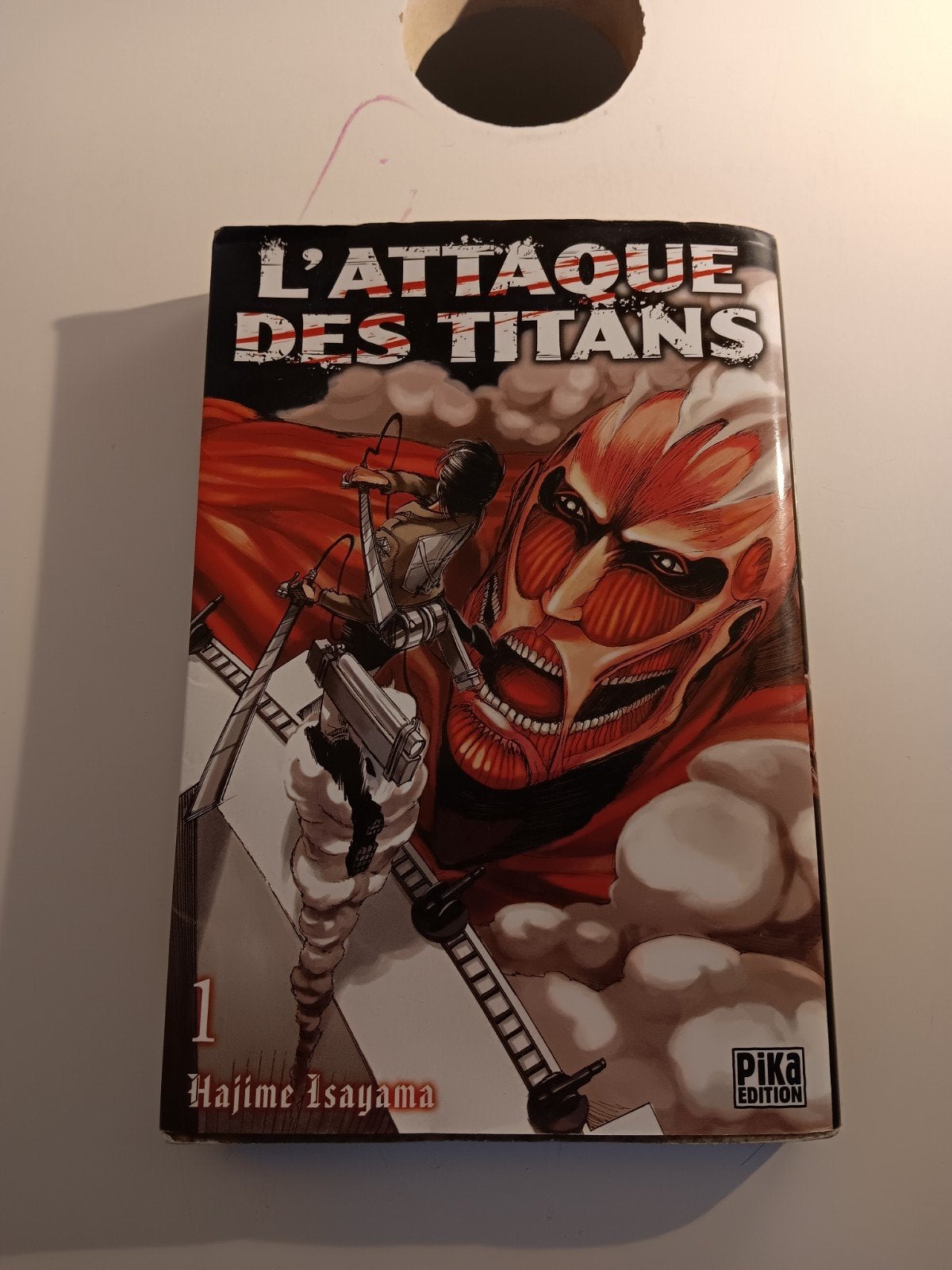 Attaque des titans tome 1, Livres, Une BD, Enlèvement, Comme neuf