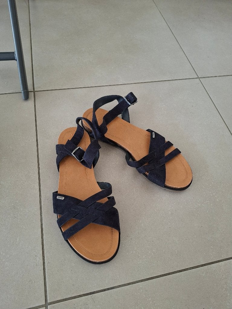 Sandales pour femmes, Neuf, Enlèvement, Bleu, Esprit