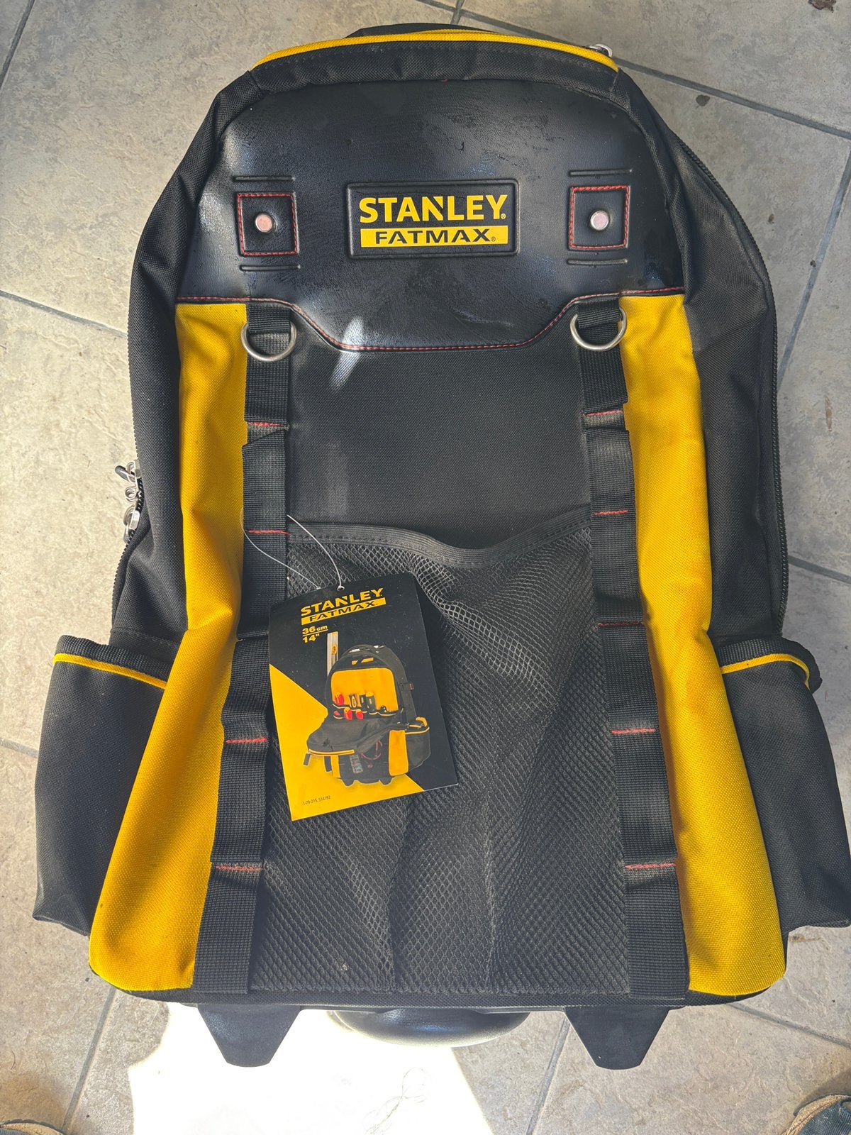 Stanley rugzak met wielen 54cm NIEUW, Ophalen, Nieuw