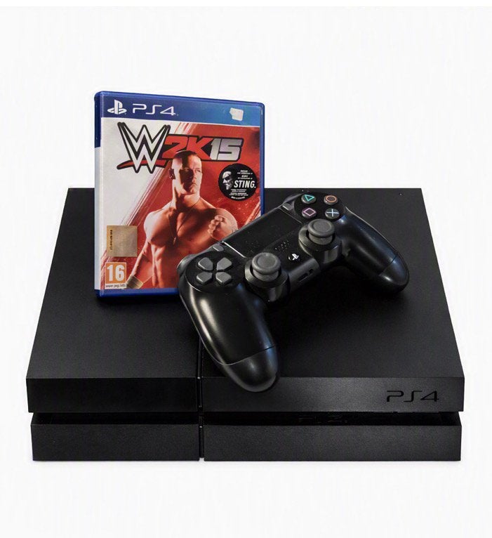 PS4 met controller game en kables playstation4 moet snel weg, Ophalen, Zo goed als nieuw