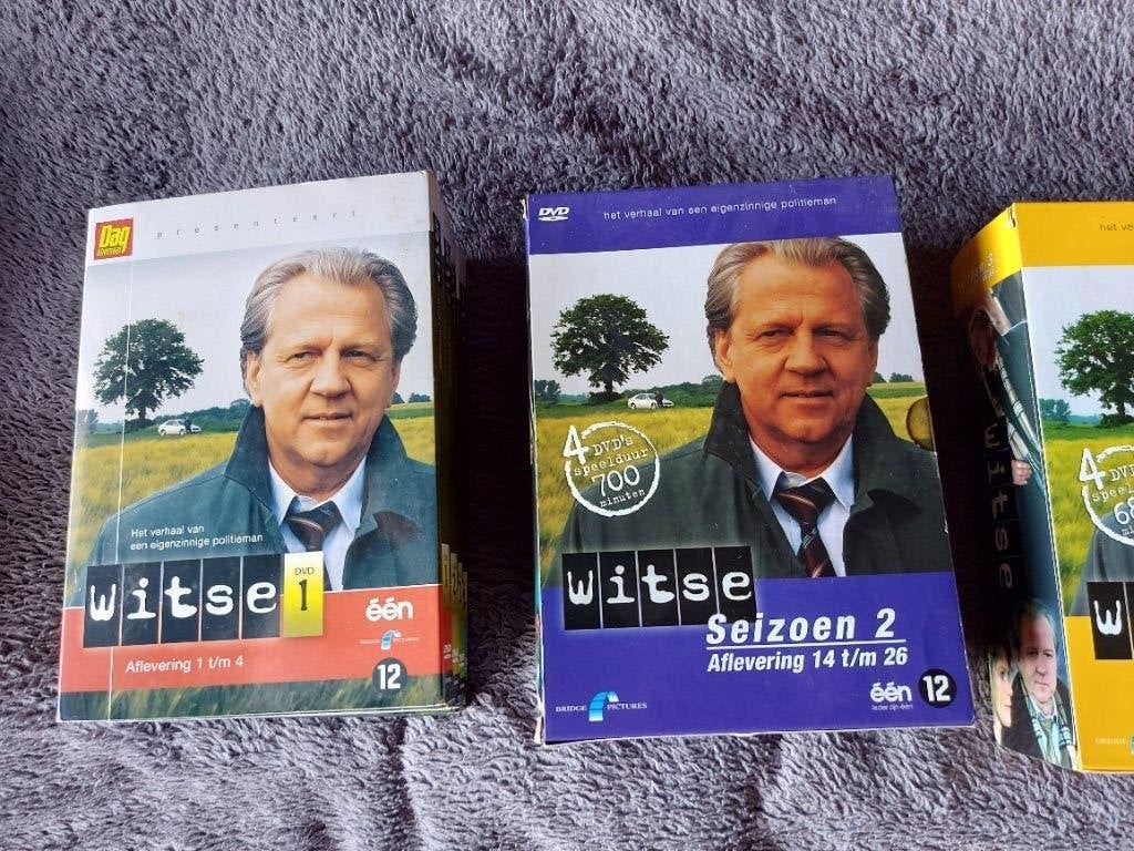 TV serie Witse - seizoen 1 tot 5 - 20 DVD's, Cd's en Dvd's, Dvd's | Tv en Series, Ophalen, Zo goed als nieuw, Misdaad, Seizoen 3