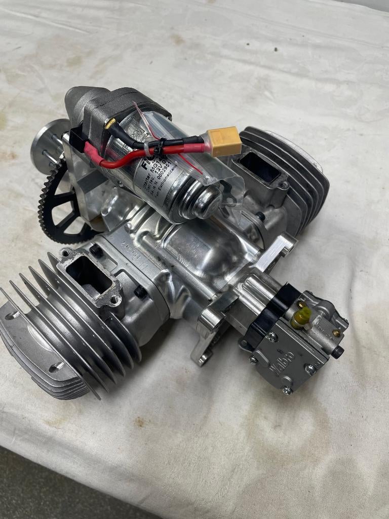 ZDZ 170 CC Boxer met Uitlaten, Hobby en Vrije tijd, Modelbouw | Radiografisch | Vliegtuigen, Ophalen of Verzenden, Gebruikt, Benzine