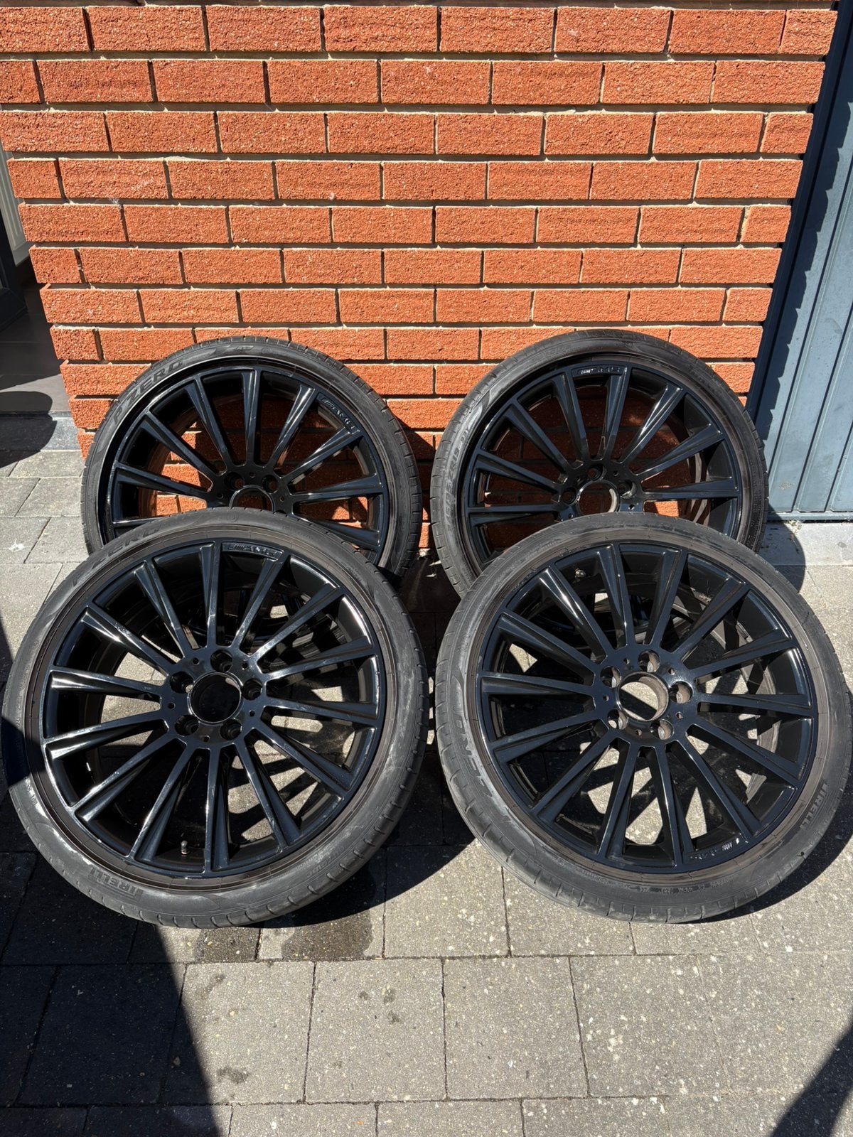Mercedes 19 inch AMG w205 TPMS 5x112 velgen 66.6, Auto-onderdelen, Banden en Velgen, Ophalen, 19 inch, Velg(en)