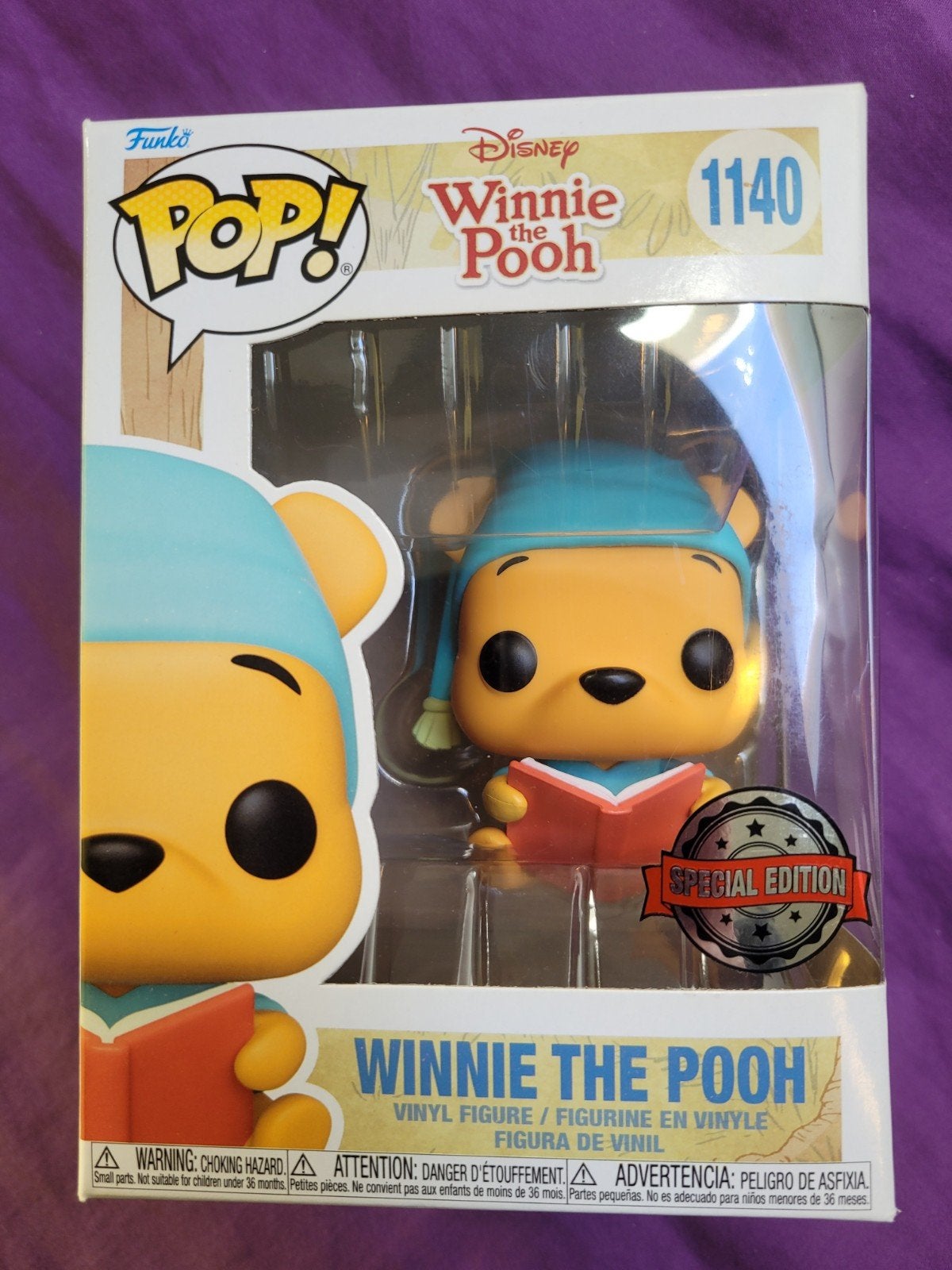 Funko Pop ! Winnie l'ourson #1140 Lecture à l'heure du couch, Enlèvement ou Envoi, Neuf