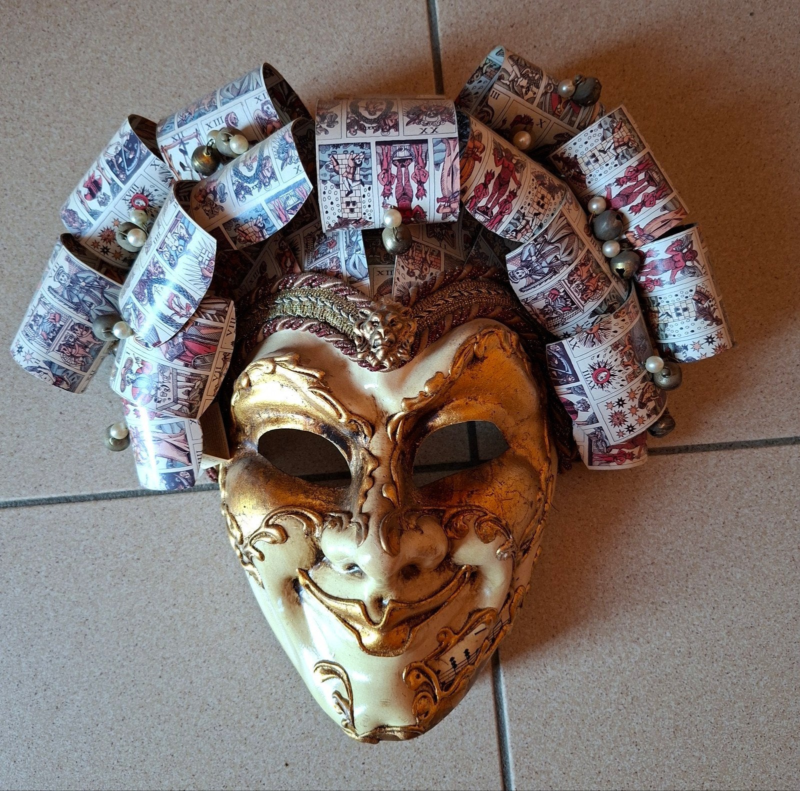 Masque vénitien, Antiek en Kunst, Antiek | Woonaccessoires