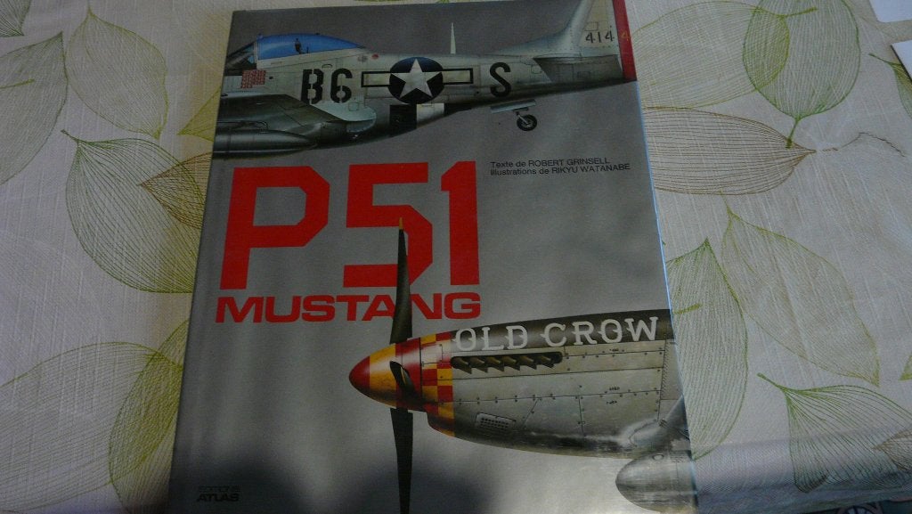 P 51 MUSTANG RIKYU YATANABE, Collections, Envoi, Armée de l'air, Livre ou Revue