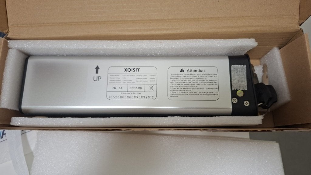 24x Xqisit e-bike accu’s – 36V 7.8Ah (nieuw in doos), Ophalen of Verzenden, Nieuw