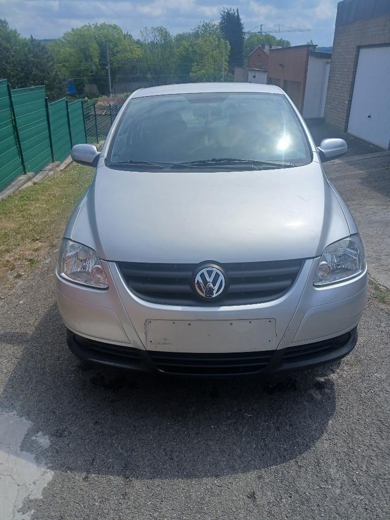 vw fox 1.2 essence  66340 km, Autos, Argent ou Gris, Achat, Entreprise, Noir