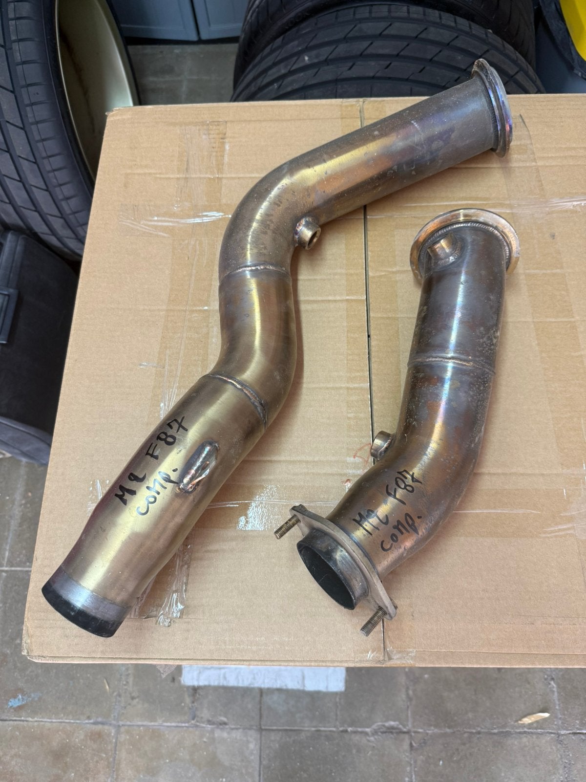 Tuyaux de descente ouverts pour Bmw M2 F87, Enlèvement, Comme neuf