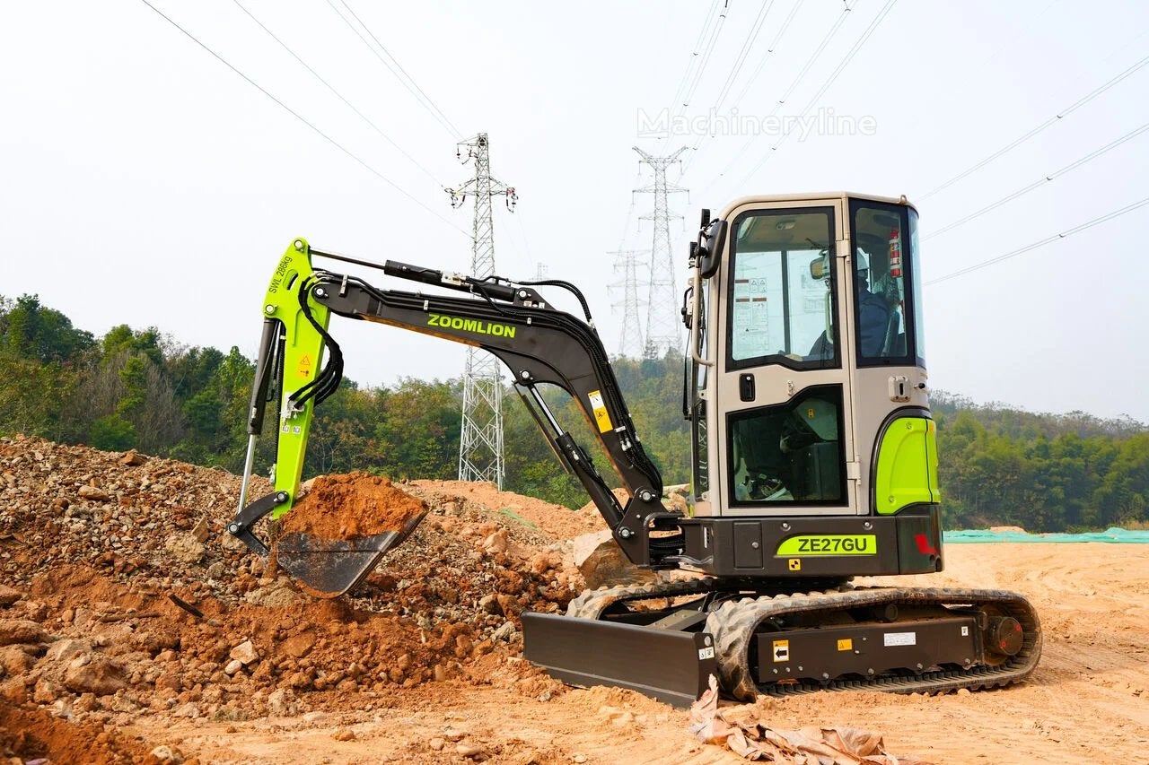 Mini graafmachine 2.7T TE HUUR / HUREN, Enlèvement, Comme neuf