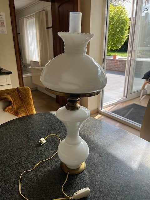 lampe de table vintage, Lampe d'ambiance, Vintage, 60 cm, Enlèvement