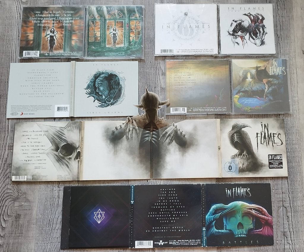 CDs: In Flames /Dark Tranquillity /Arch Enemy /Kreator /VG+, Ophalen of Verzenden, Zo goed als nieuw, Speciale editie, Death metal