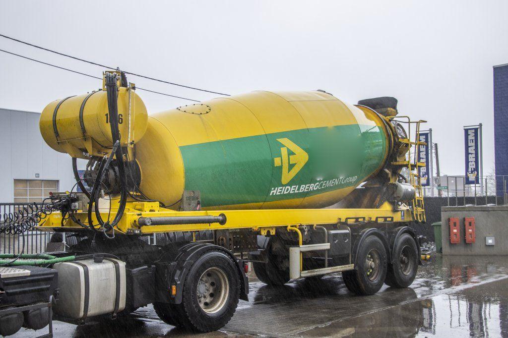 De Buf BETON MIXER/MALAXEUR/MISCHER-12M3, Autos, Achat, Entreprise, Autres carburants, Remorques et Semi-remorques