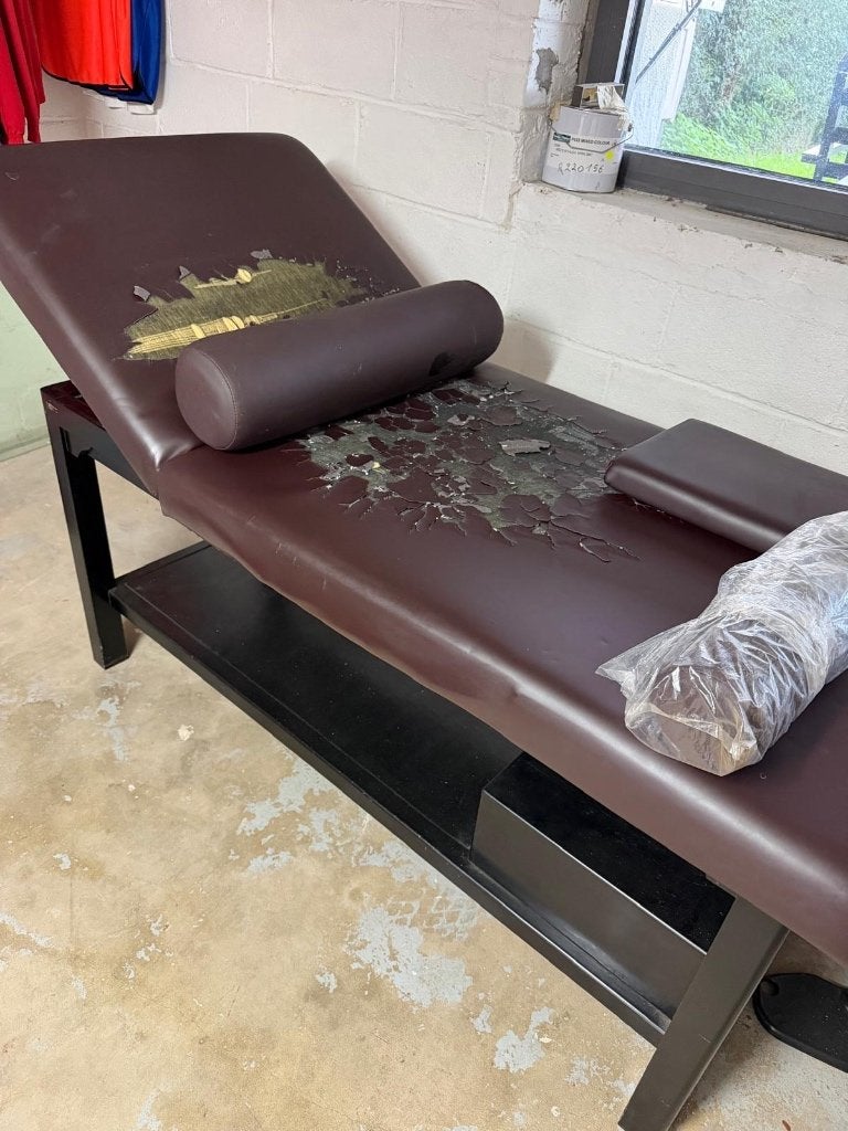 Table de massage, Enlèvement, Utilisé, Table de massage