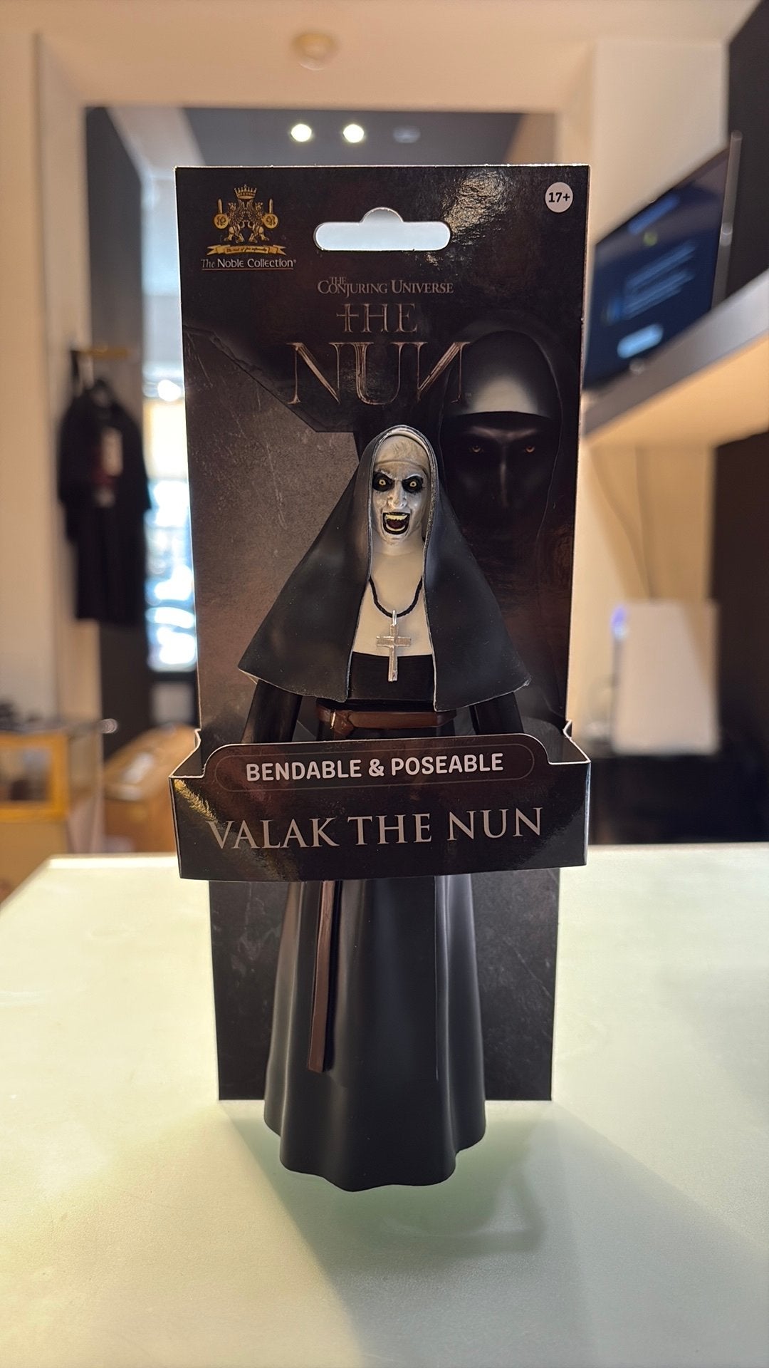THE CONJURING - Valak la Nonne - Figurine Bendyfigs 19cm, Ophalen of Verzenden, Nieuw, Film, Actiefiguur of Pop