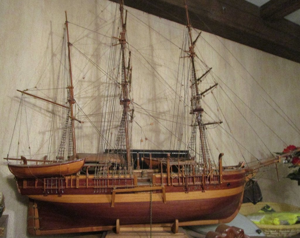 canot baleinier  « Charles W. Morgan » (1841) - 75 cm, Enlèvement, Comme neuf, 1:50 à 1:200, Autres marques
